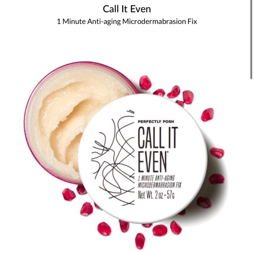 1 minute microdermabrasion scrub